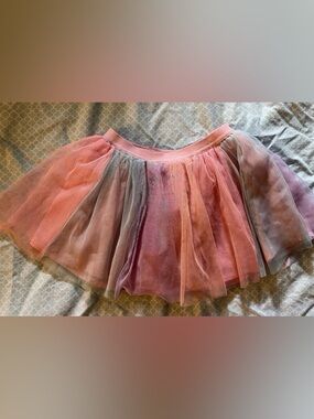 1989 Place Pink and Purple Layered Tulle Skirt